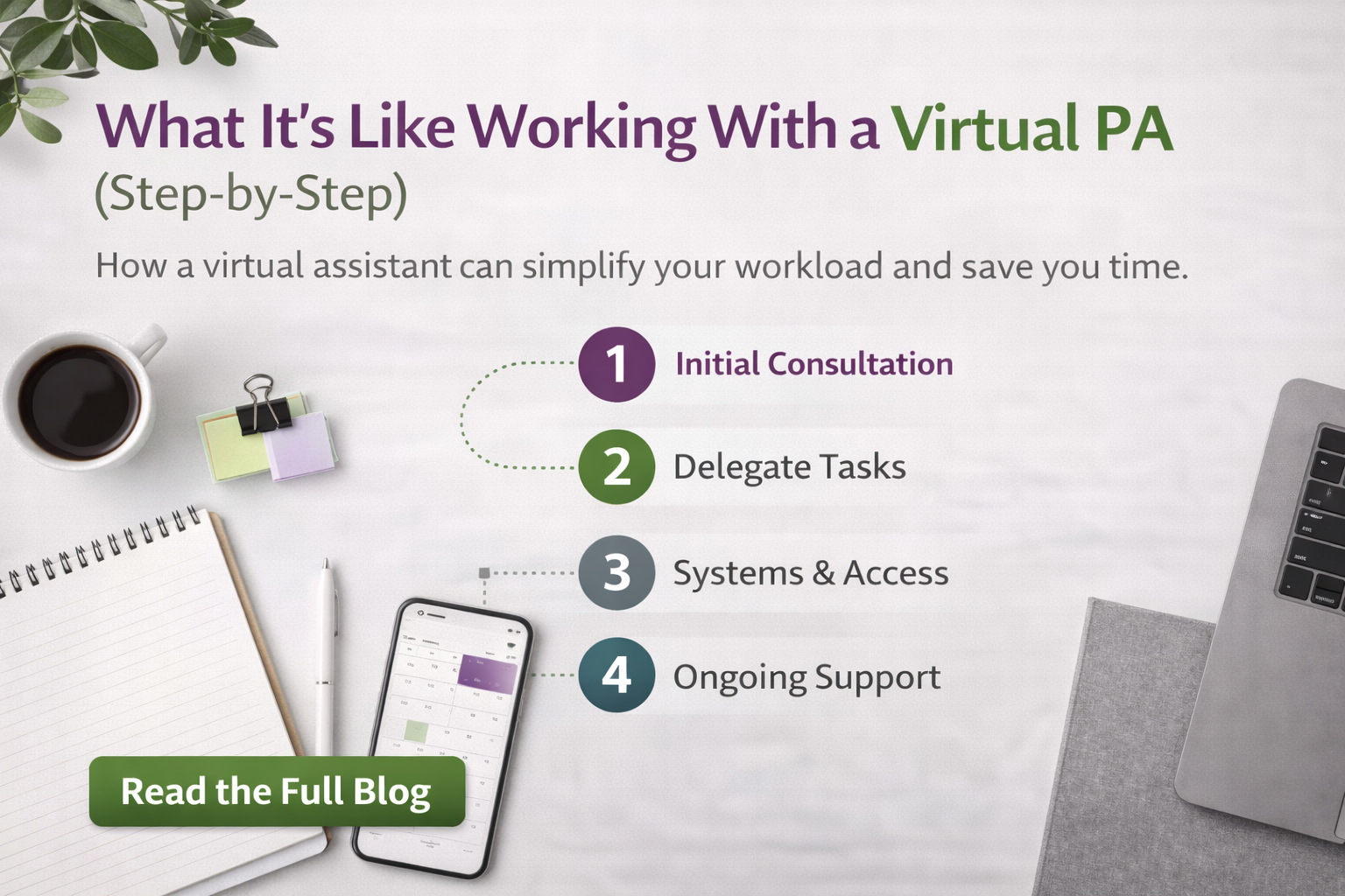 What It’s Like Working With a Virtual PA (Step-by-Step)