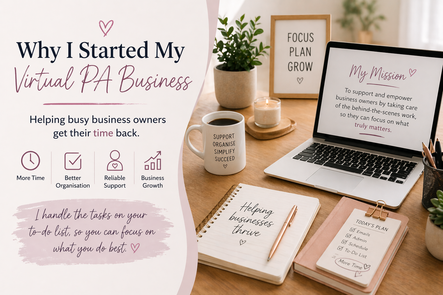 Why I Started My Virtual PA Business